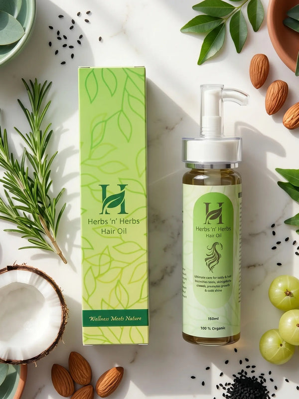 Herbs'n'Herbs Organic Hair Oil