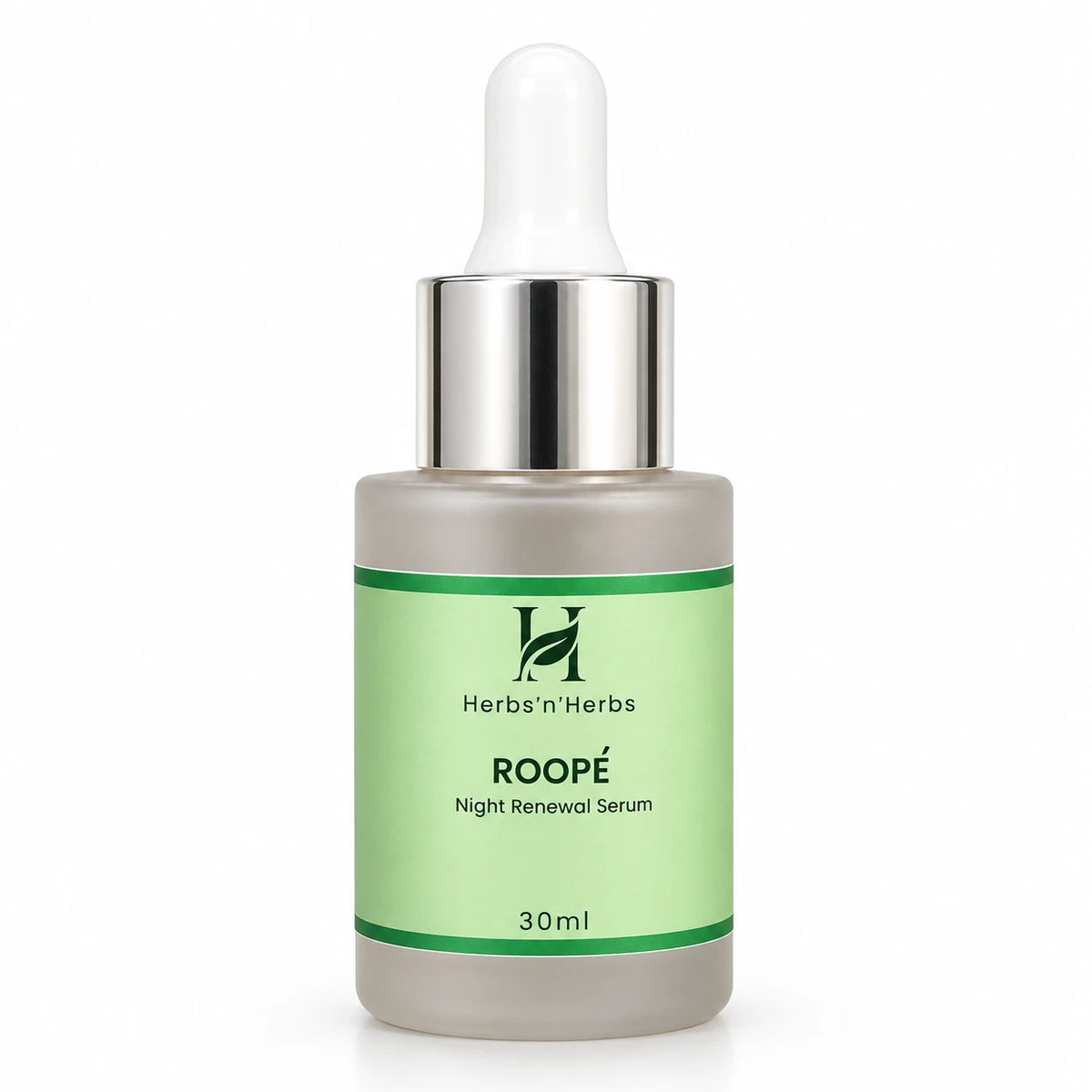 Herbs'n'Herbs ROOPÉ Night Renewal Serum 30ml bottle